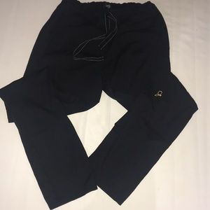 Jaanuu straight leg black pants